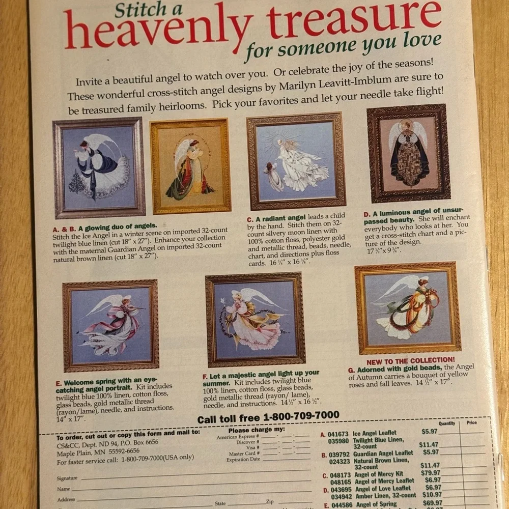 Cross Stitch & Country Crafts Better Homes and Gardens Magazine Nov/Dec 1994‎